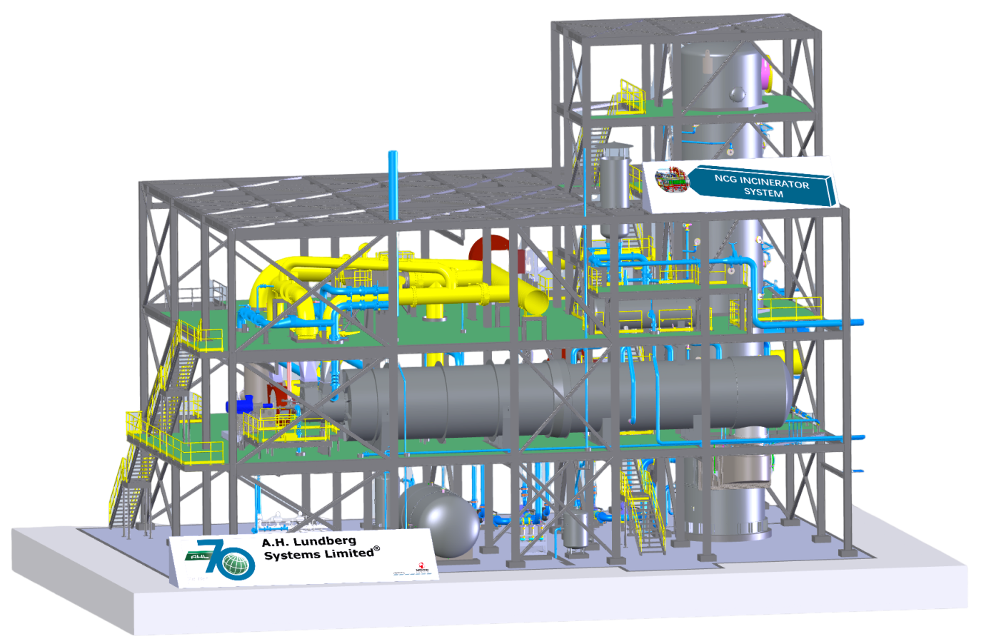 A.H. Lundberg NCG Incineration Module