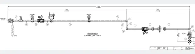 Igniter gas train drawing thumbnail