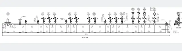 Instrument air distribution drawing thumbnail