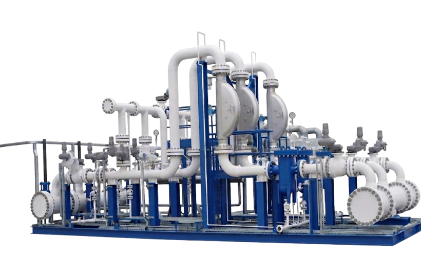 Engineered separator and metering skid