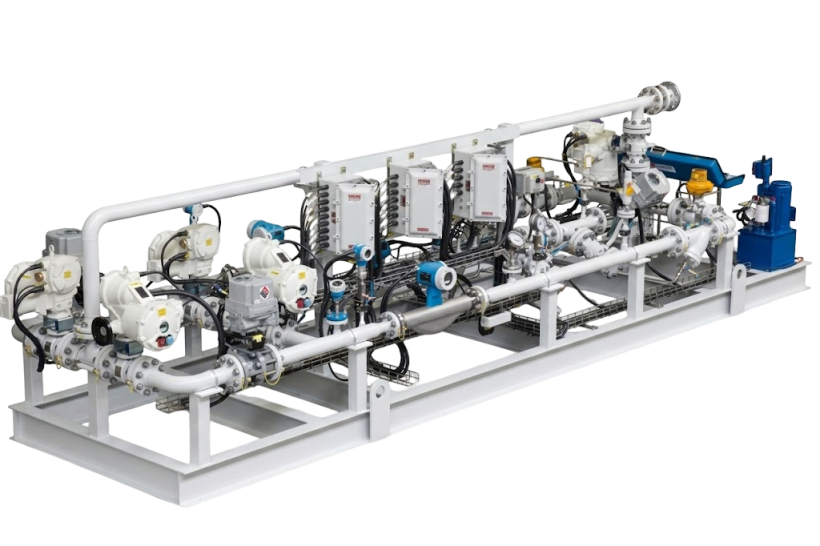 Custody transfer metering skid