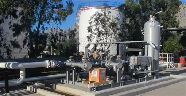 Bidirectional ship loading and offloading metering system