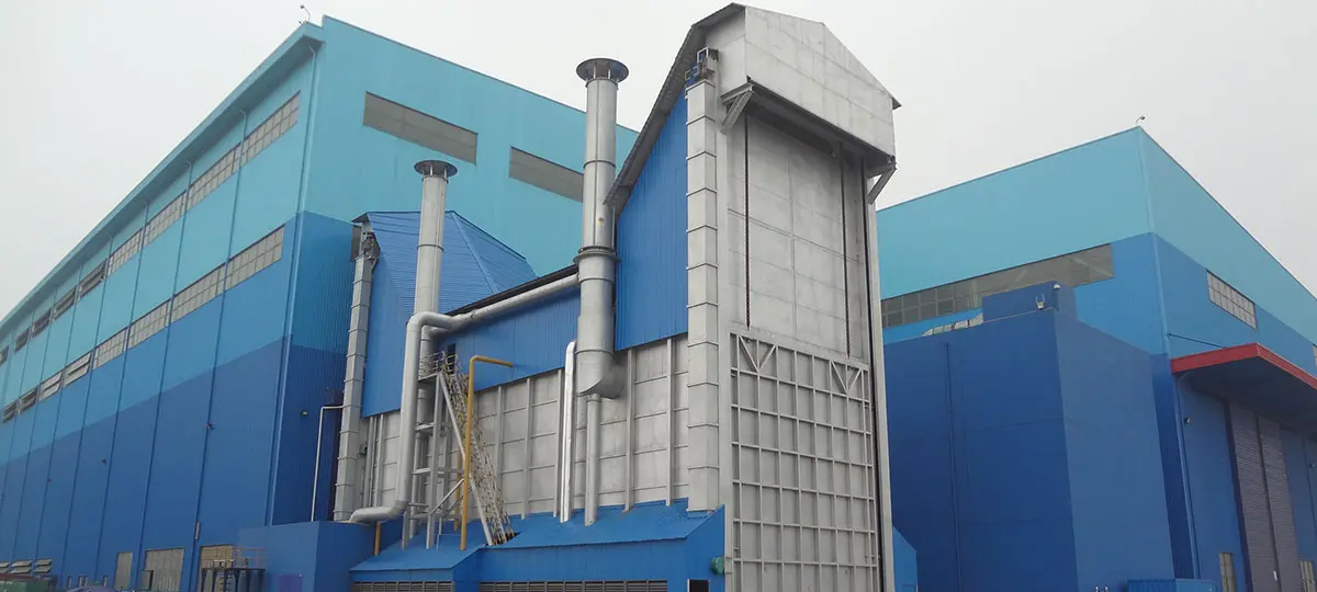 Industrial heat-treatment furnace
