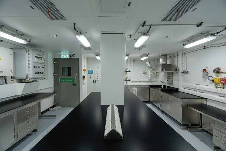 Integrated laboratory workspace