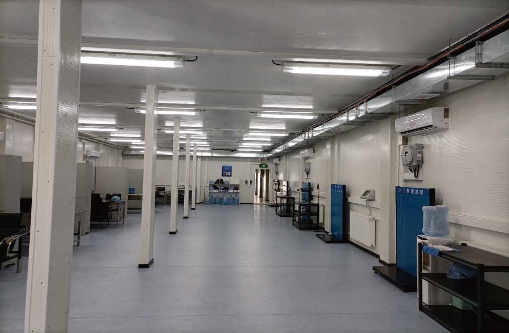 Refuge interior and occupied space
