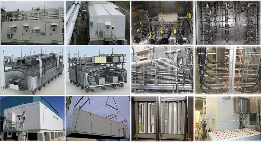 Electrical room fabrication, integration and testing