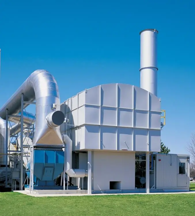 Installed Zenviro Tech valveless rotary regenerative thermal oxidizer